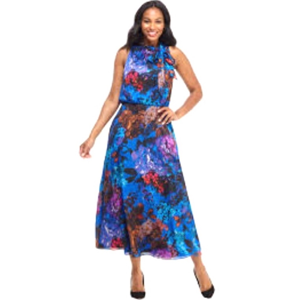 London Times maxi dress .